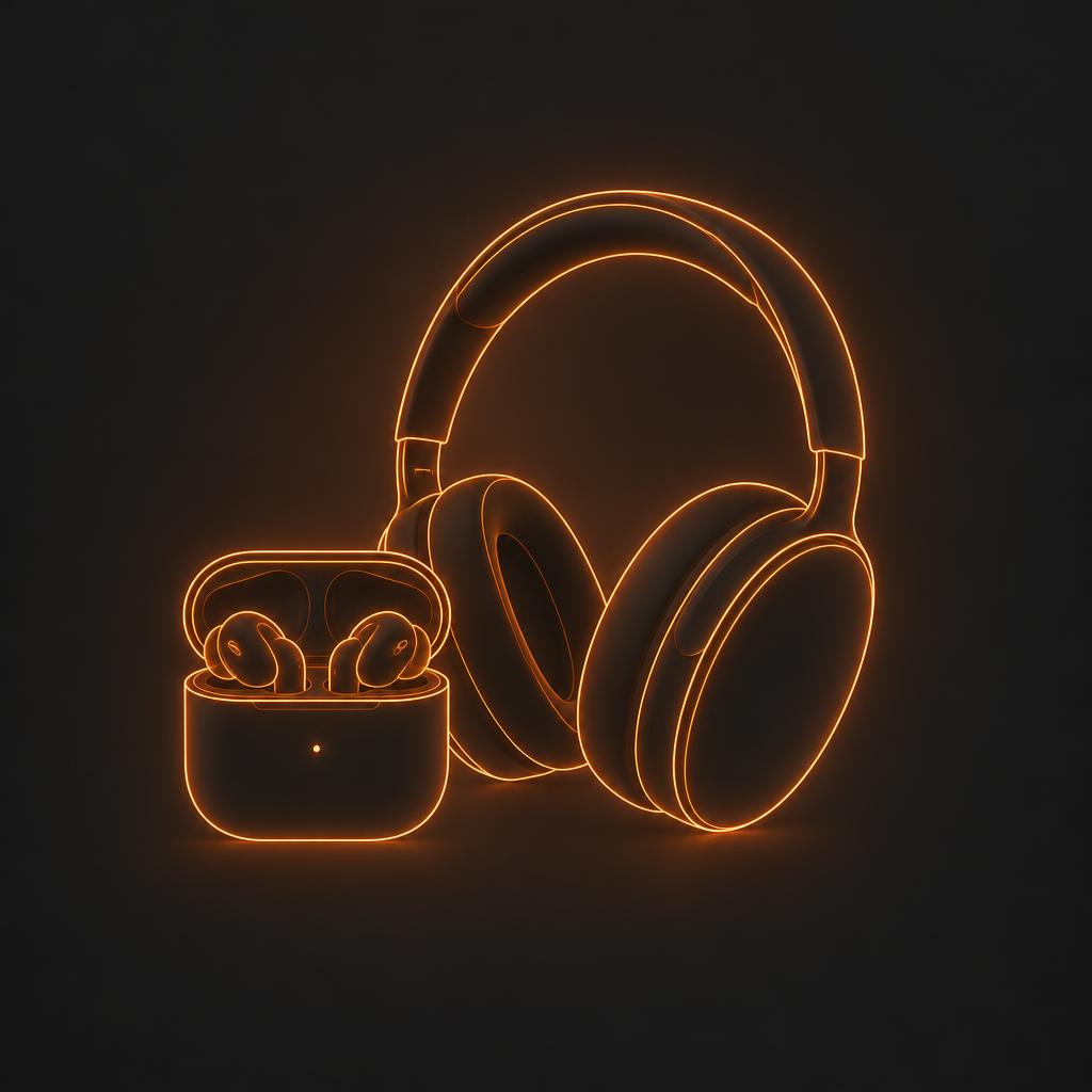 Wireless Audio Bundle — line-art illustration of the product category it covers